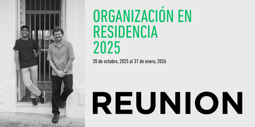 Organización en residencia 2025 - Reunión